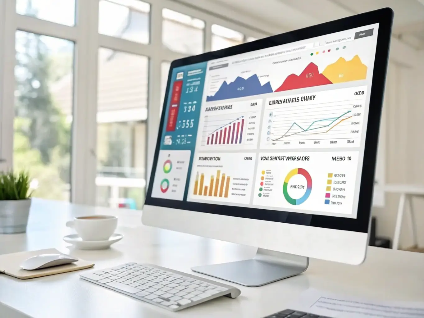 A clean, modern screenshot of the Customer Management System interface, showcasing its user-friendly dashboard with key metrics and customer data readily accessible.